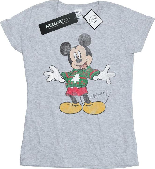 Image du produit Disney - T-shirt MICKEY MOUSE CHRISTMAS JUMPER - Femme (XL)