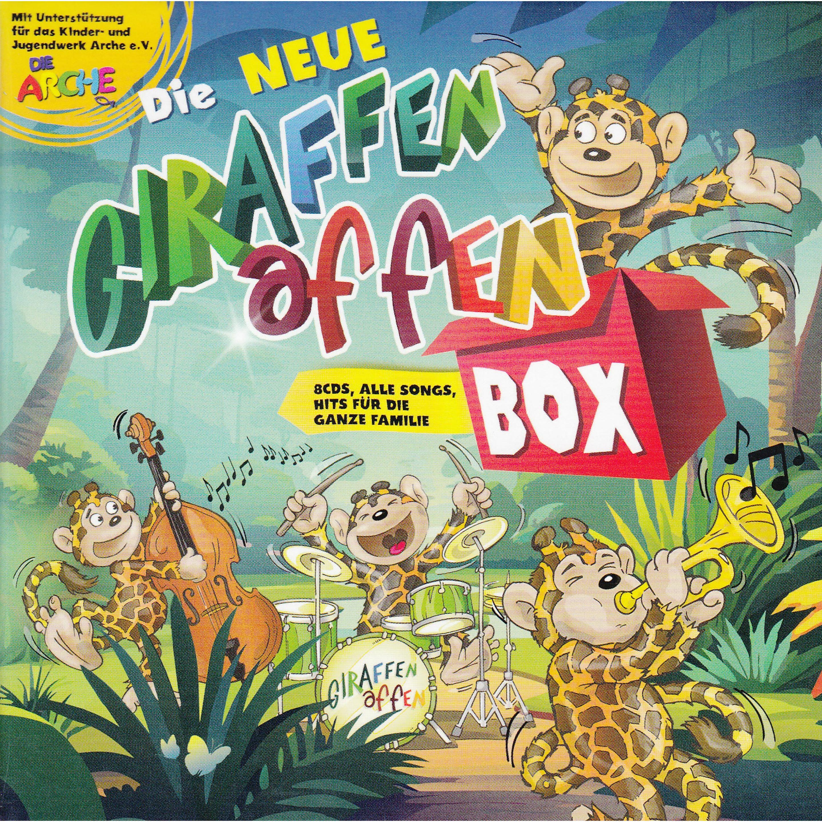 Karussell Die neue Giraffenaffen - Box (8 CD) (Giraffenaffen, Deutsch) (47920698)