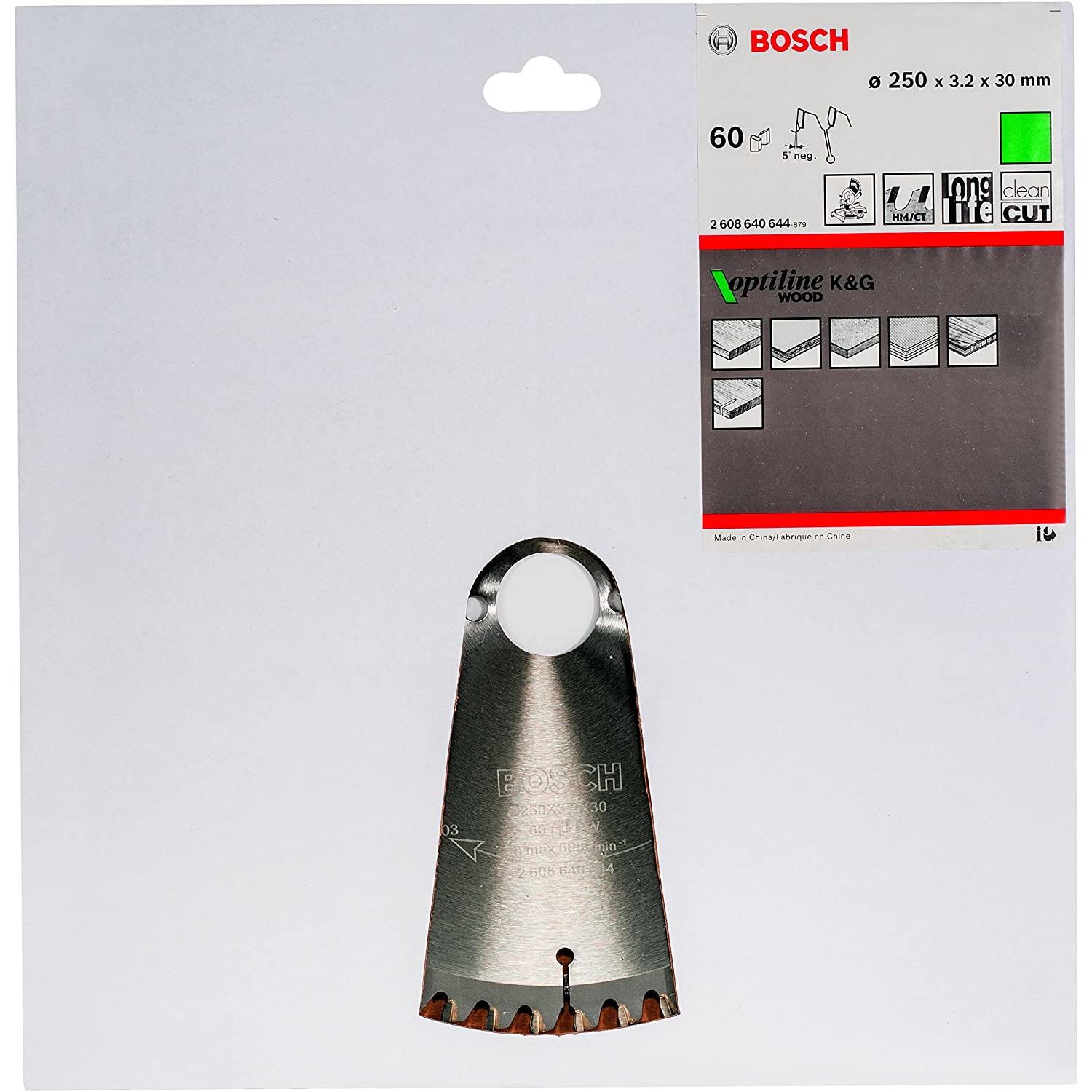 Thumbnail - Bosch Professional Zubehör, Sägeblatt, PRO Wood Kreissägeblatt, 250 x 3.2 x 30 mm