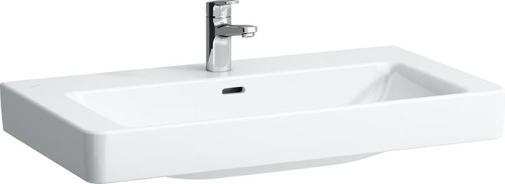 Actual product image Laufen Washbasin PRO S 850x460mm w overflow without tap hole white (460 mm, 850 mm)