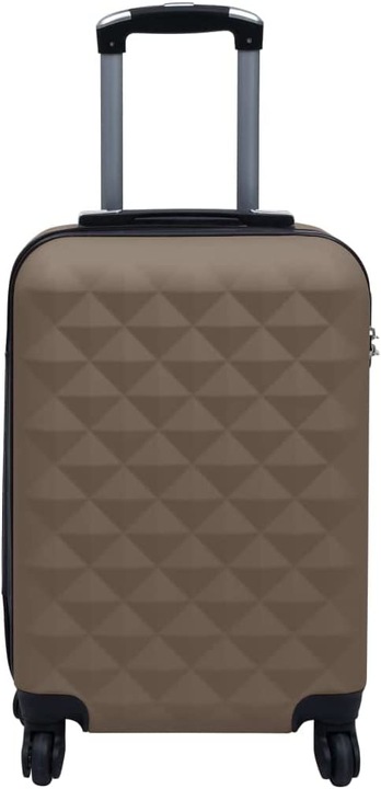 Produktbild VidaXL Hartschalen Trolley, Braun (Handgepäck (bis 50l), L (90 - 115l))