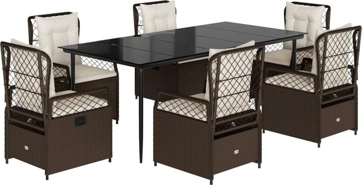 Produktbild vidaXL Garten Essgruppe (200 x 100 x 74 cm)