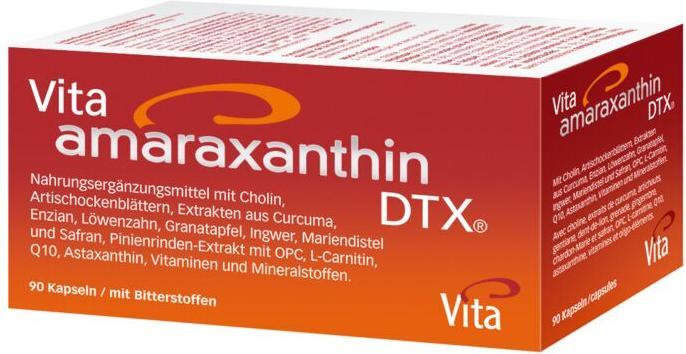 Produktbild Vita Amaraxanthin DTX (90 Stück, Kapseln, 296 g)
