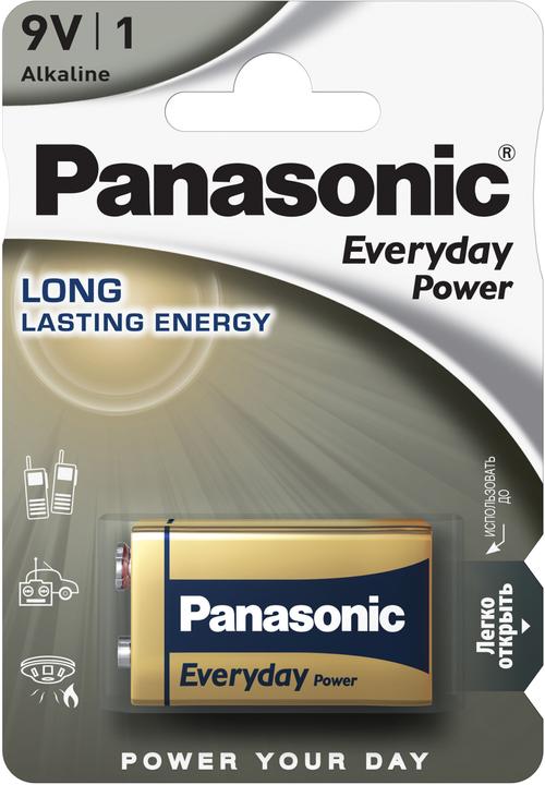 Produktbild Panasonic Everyday Power 6LR61 (1 Stk., 9V Block)