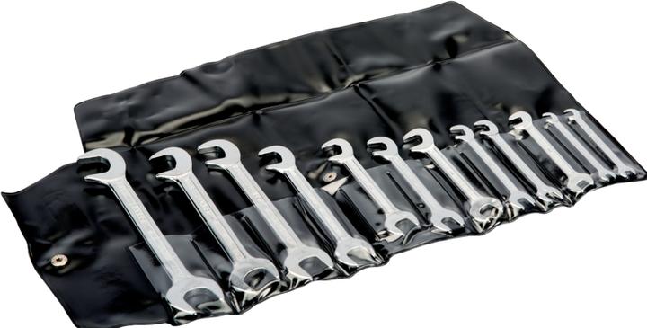 Produktbild Bahco Doppelmaulschlüssel-Satz, Lilliput, Zoll - 12 Stück/Tasche (1/2", 1/4", 11/32", 3/16", 3/8", 5/16", 5/8", 7/16", 7/32", 9/16", 9/32")