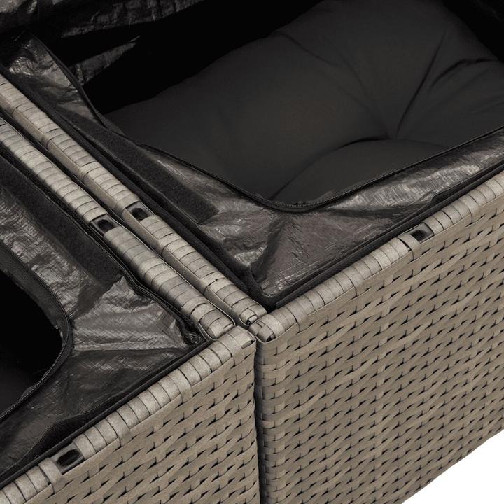 Immagine prodotto VidaXL Set da salotto da giardino da 10 pezzi con cuscini