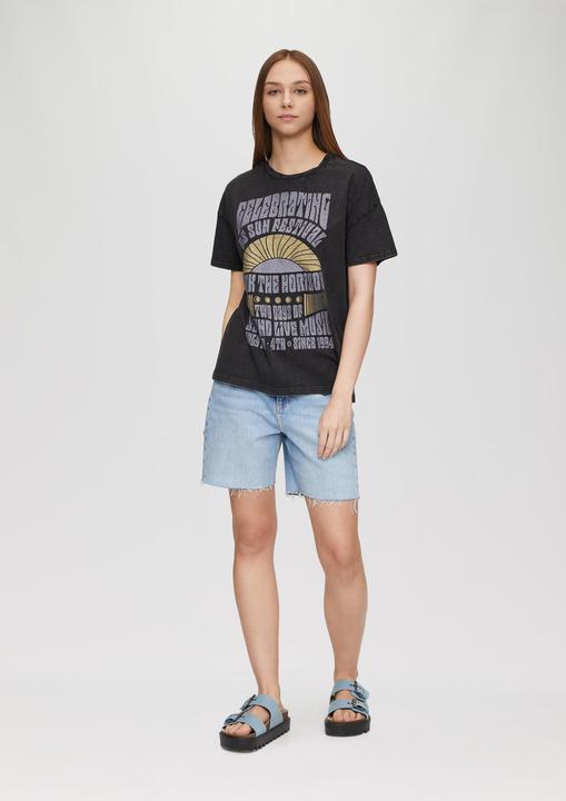 Immagine prodotto S.Oliver T-Shirt Oversized-Shirt im Vintage-Look (S)