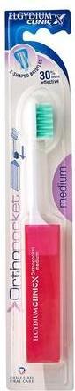 Image du produit Elgydium Brosse à dents Clinic Orthopocket Pocket Orthodontic Medium Toothbrush (Moyen)