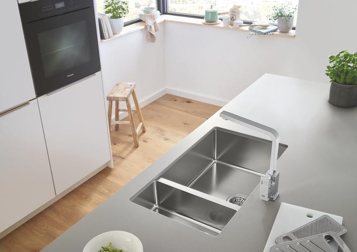 Produktbild Grohe K700 Unterbau Edelstahlspüle (Einbauspüle, 40.20 cm, 71.20 cm)