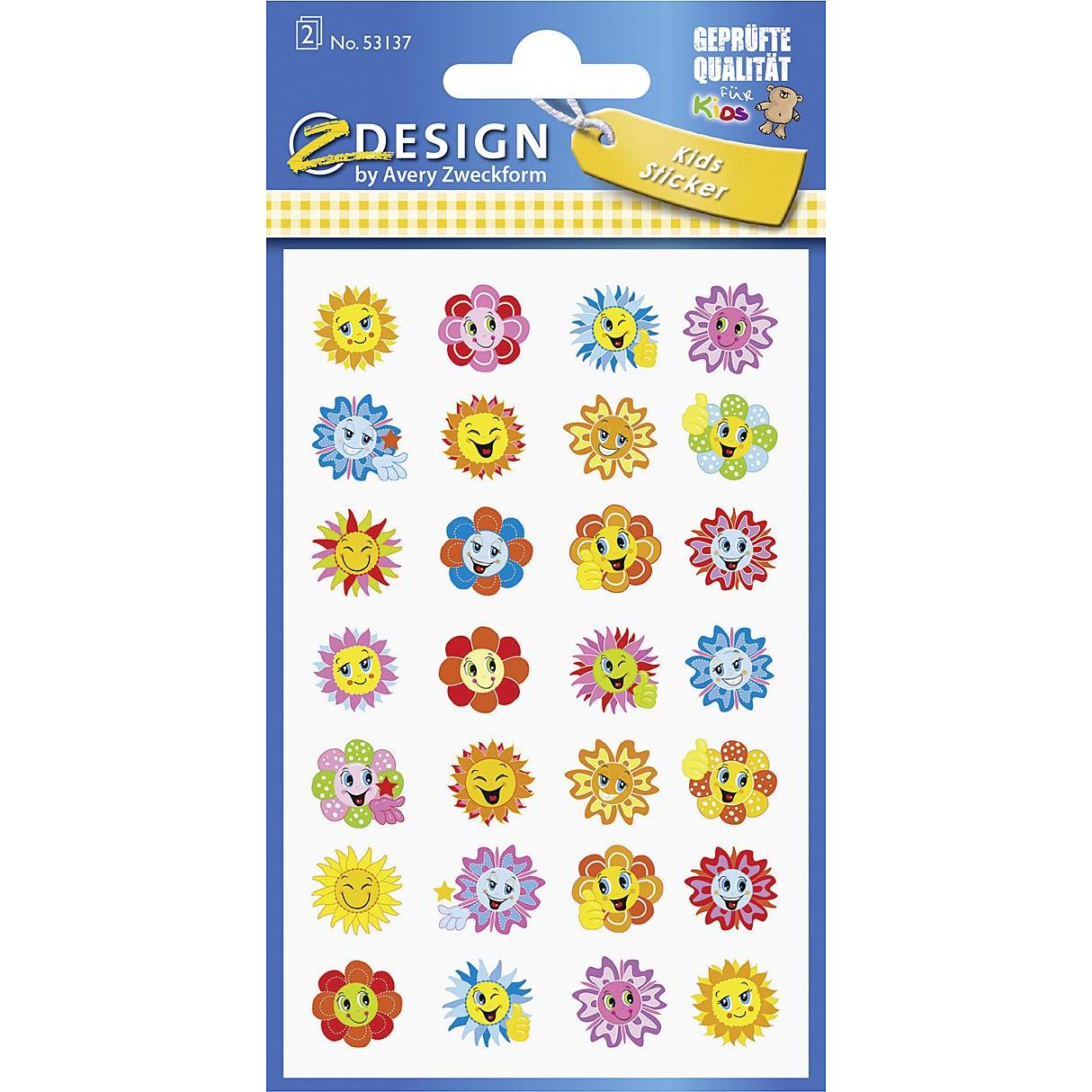 10x Z-Design, Sticker, Papiersticker