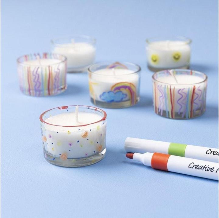 Produktbild Creativ Company Kerzengefäss 5 cm, 48 Stück, Verpackungseinheit: 48