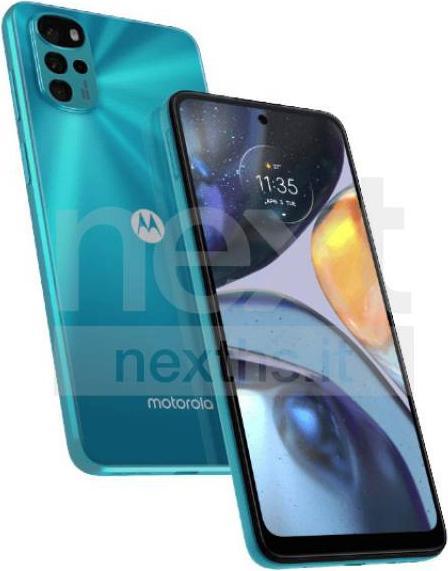Actual product image Motorola 22 (64 GB, Iceberg blue, 6.50", Dual SIM, 4G)