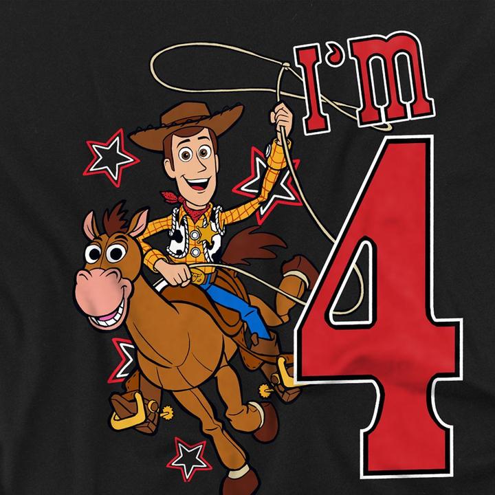 Produktbild Toy Story I'm 4 Sweatshirt Geburtstag (128)