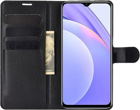Image du produit MU Classic Série de couvertures de livres en cuir litchi (Xiaomi Redmi 9T, Realme 9 4G)