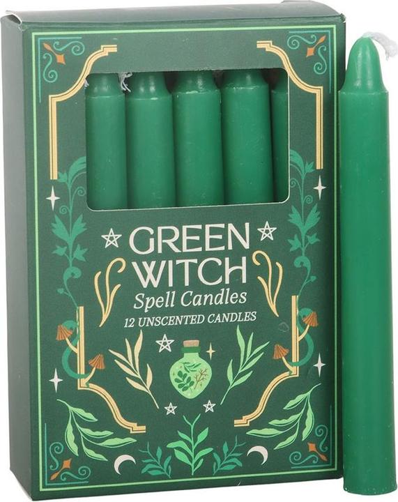 Produktbild Something Different Green Witch Kerzenset (12erPack) (12 Stk.)