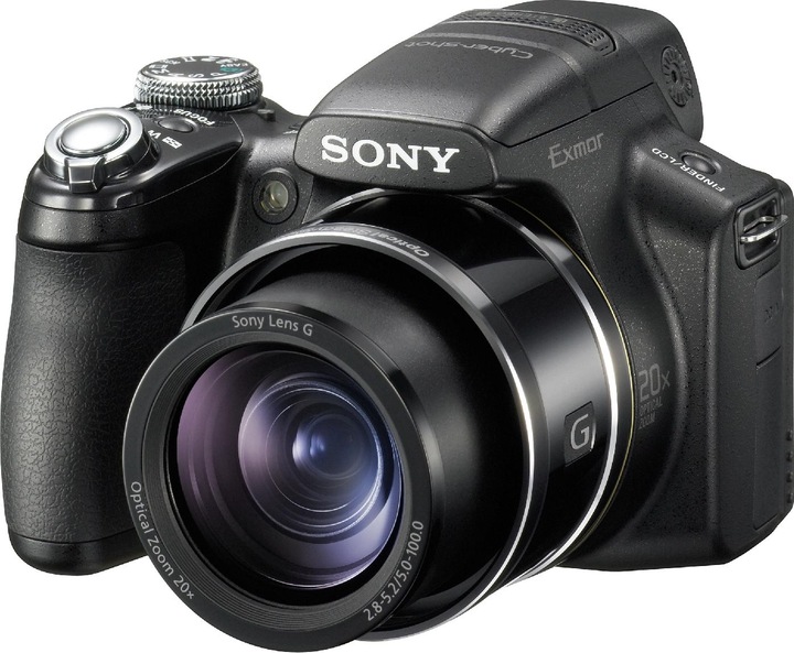 Sony DSC-HX1, 9 megapixel, 20x zoom, 1080p movies, black
