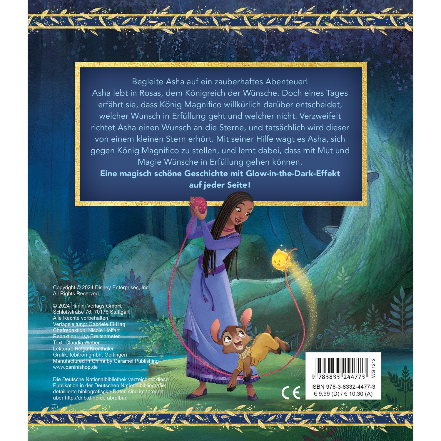 Thumbnail - Disney Wish Ashas magisches Abenteuer - Pappbilderbuch mit, Kinderbücher von Claudia Weber