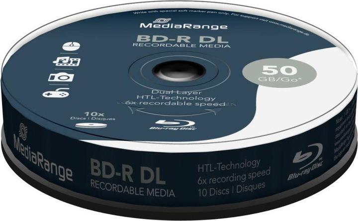Image du produit MediaRange Bd-R (10 x)