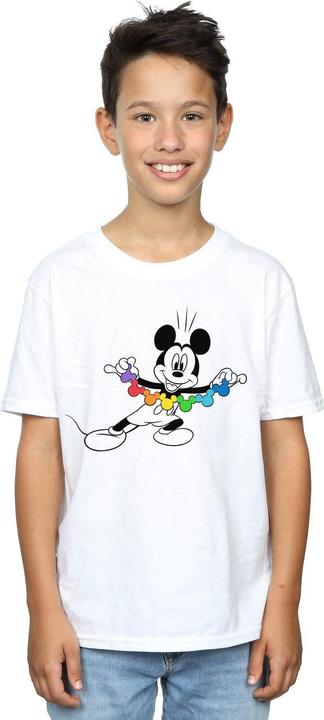 Immagine prodotto Disney Mickey Mouse Rainbow Chain Maglietta Ragazzi (140, 146)