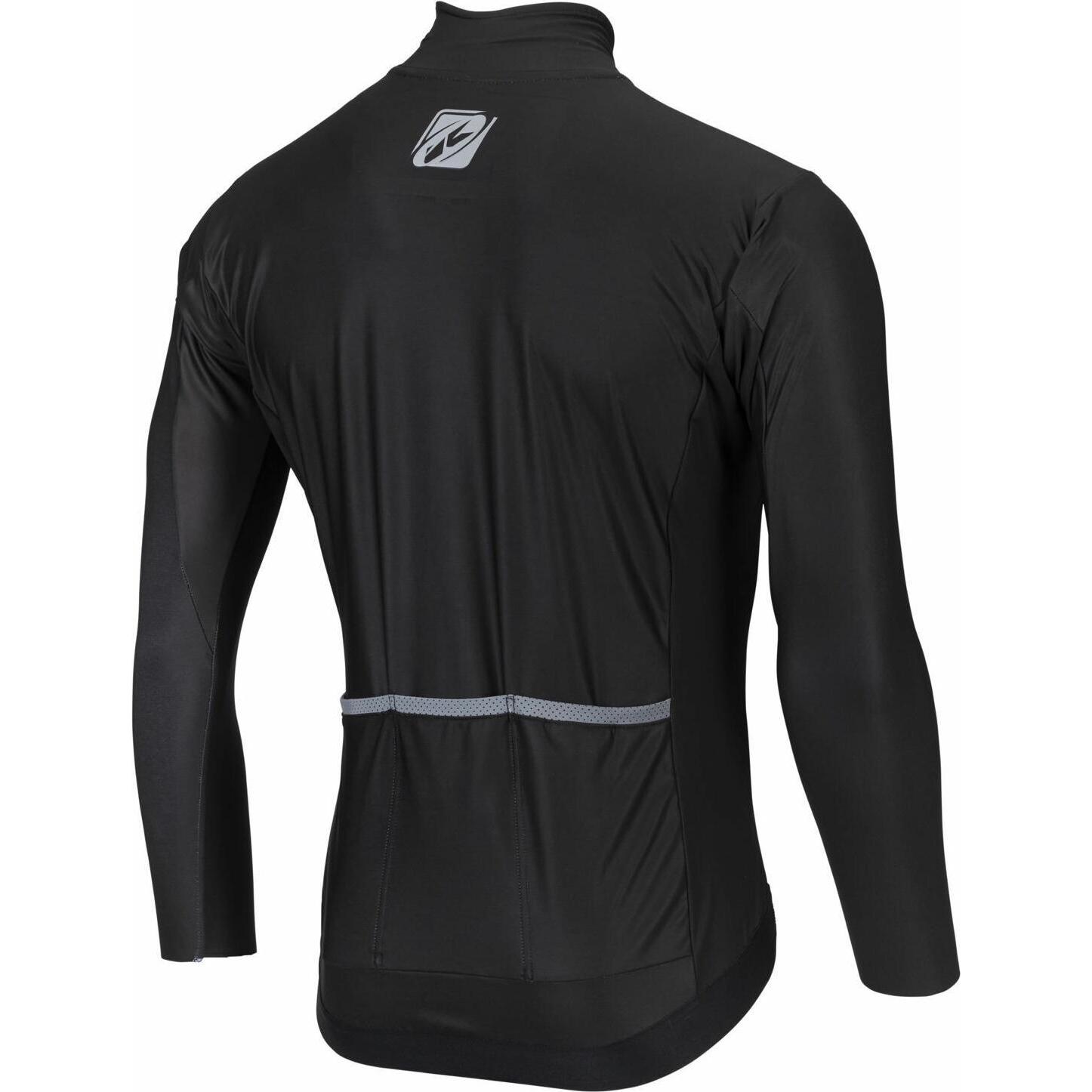 Thumbnail - Kenny, Herren, Velotrikot, langarshirt escape (M), Schwarz, M