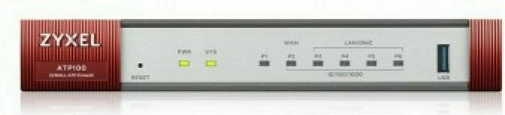 Actual product image Zyxel ATP 10/100/1000 VERSION 2 1xWAN 4xLAN/DMZ ports 1xUSB with 1Yr Bundle
