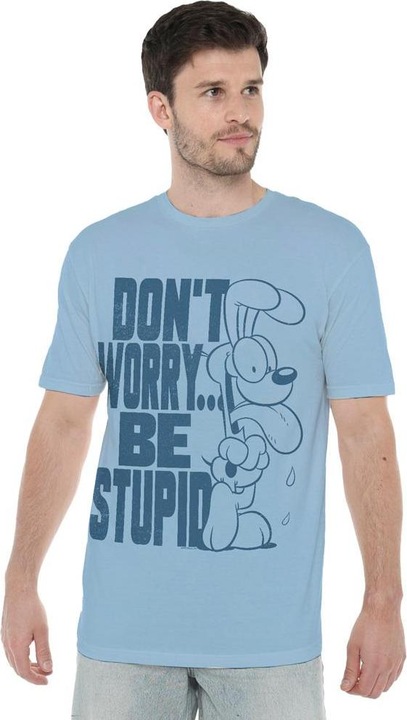 Immagine prodotto Garfield Don't Worry Maglietta Uomo (3XL)