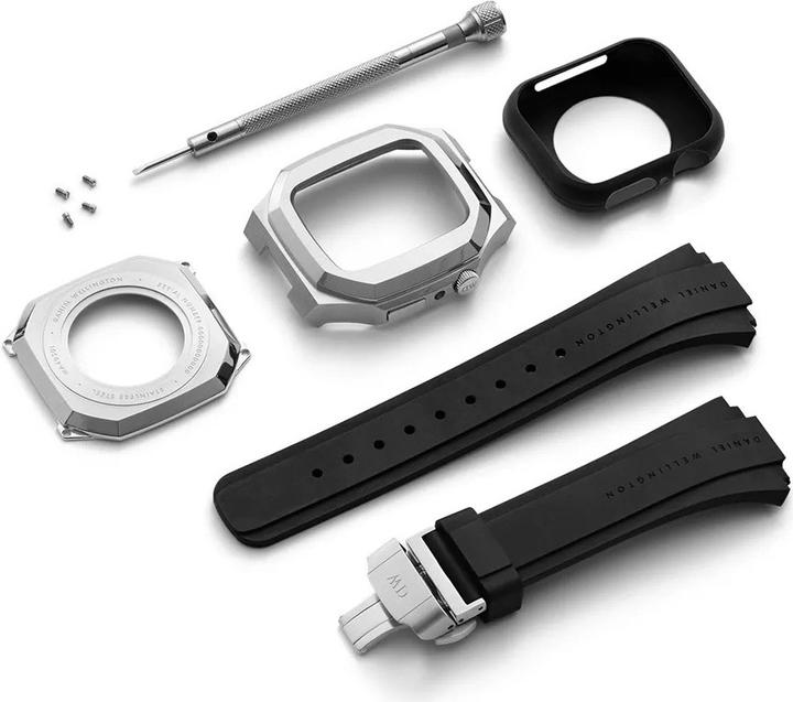 Immagine prodotto Daniel Wellington Cassa Smartwatch Switch Argento (40 mm) (Orologio da polso analogico, 40 mm)