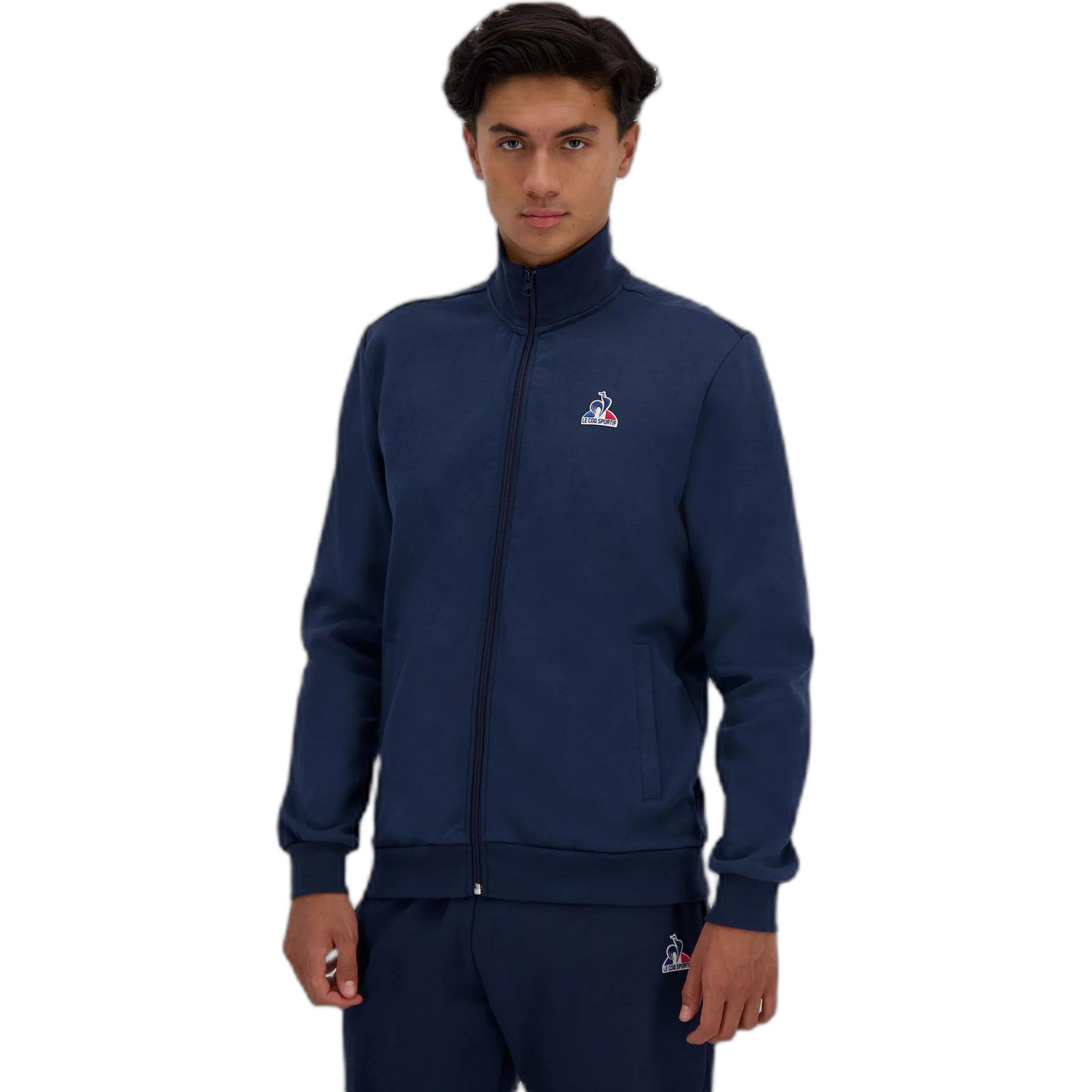 Le Coq Sportif, Herren, Pullover, Essential N°1, Blau, (S)