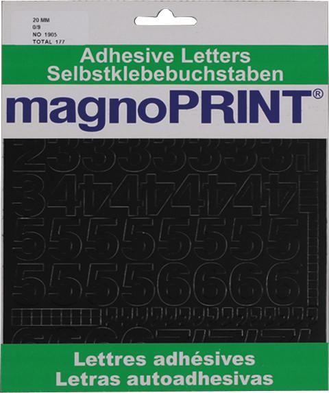 Produktbild Magnoprint Selbstklebebuchstaben