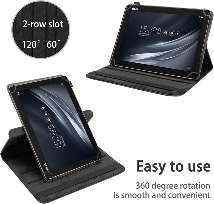 Productafbeelding Cadorabo Tablethoes Universeel 360 (Asus ZenPad 10)