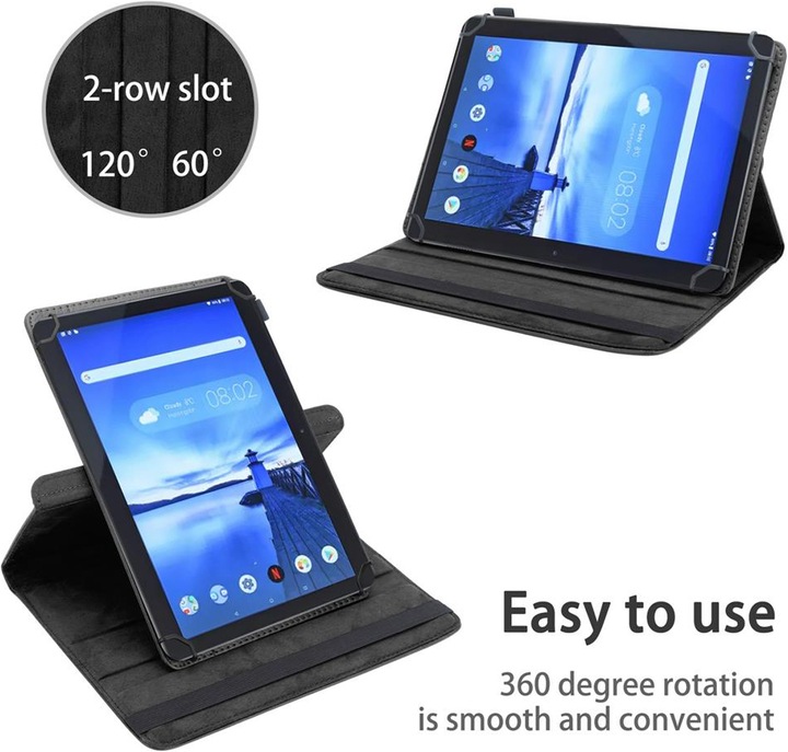 Productafbeelding Cadorabo Tablethoes Universeel 360 (Lenovo Tab M10)