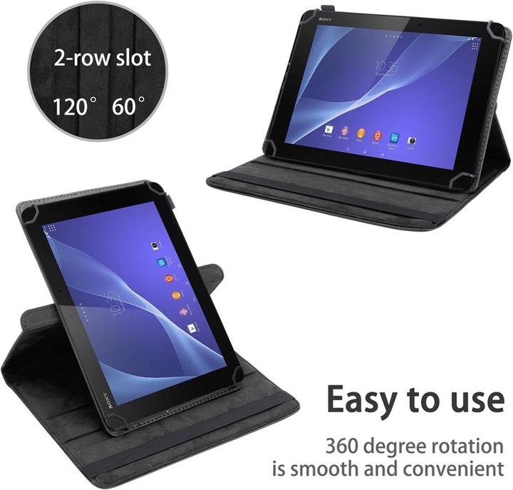 Productafbeelding Cadorabo Tablethoes Universeel 360 (Sony Xperia-tablet Z2)