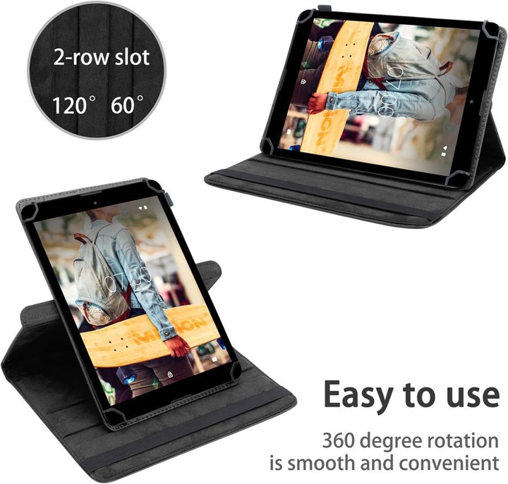 Productafbeelding Cadorabo Tablethoes Universeel 360 (Medion LifeTab P9701)