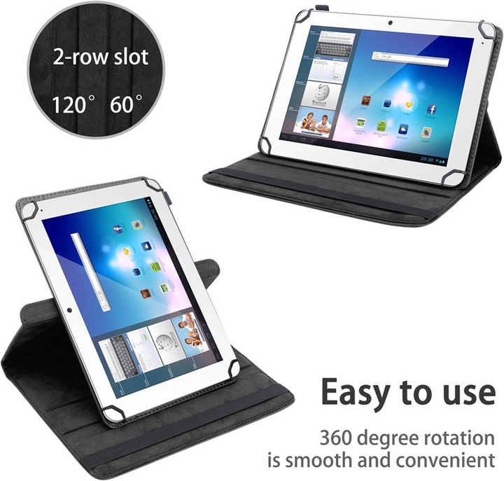 Productafbeelding Cadorabo Tablethoes Universeel 360 (Odys Xelio Pro)