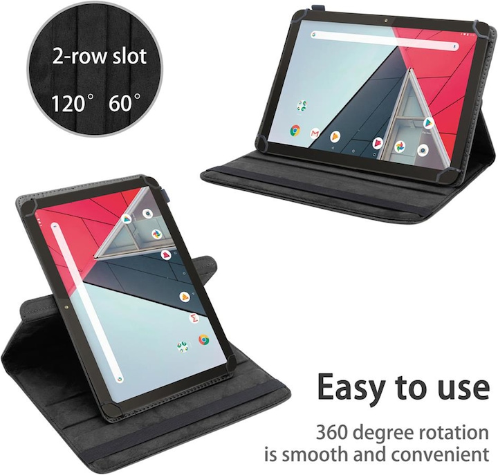 Productafbeelding Cadorabo Tablethoes Universeel 360 (Trekstor Surftab Y10)