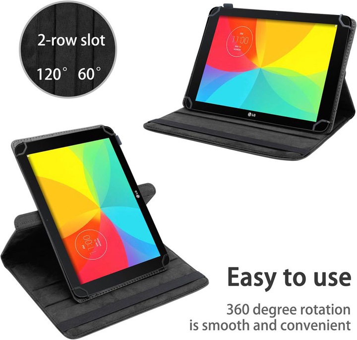 Productafbeelding Cadorabo Tablethoes Universeel 360 (LG G Pad 2)