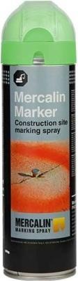 Actual product image MERCALIN maerkespray FLUO 500 ml. GRØN - 1859116 (Green)