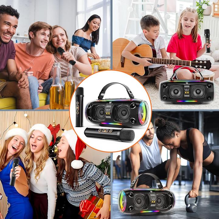 Image du produit Liluosuo Karaoke-Maschine (2x 20 W)