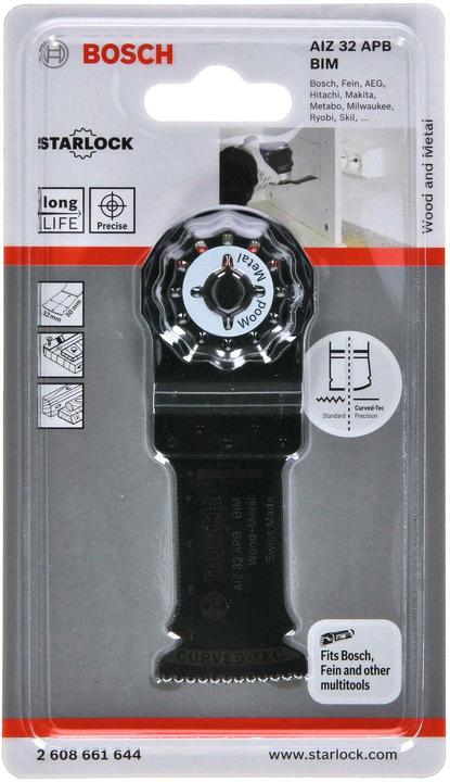 Produktbild Bosch Professional Zubehör BIM Tauchsägeblatt AIZ 32 APB, Wood and Metal, 50 x 32 mm, 1er-Pack