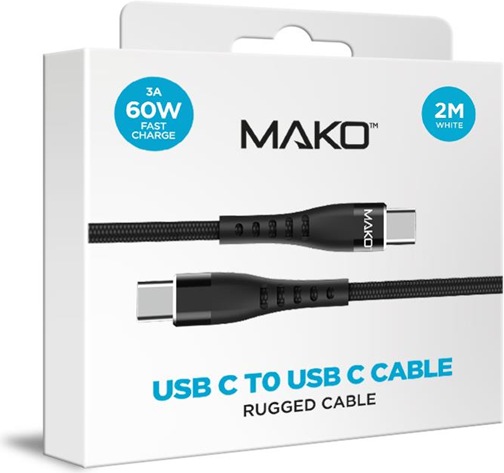 Produktbild Mako USB C – USB C (2 m, USB 2.0)