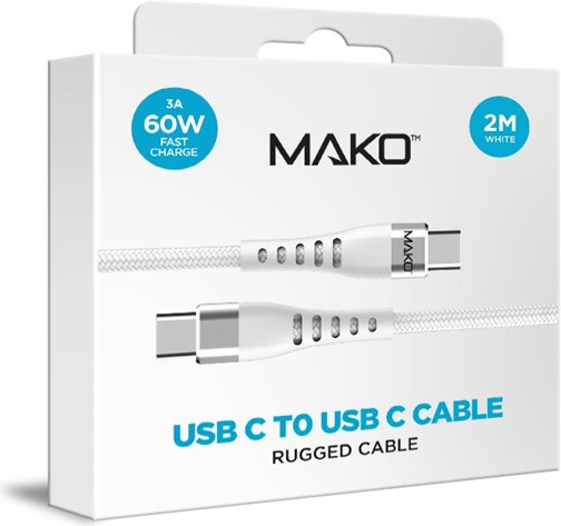 Produktbild Mako USB C – USB C (2 m, USB 2.0)