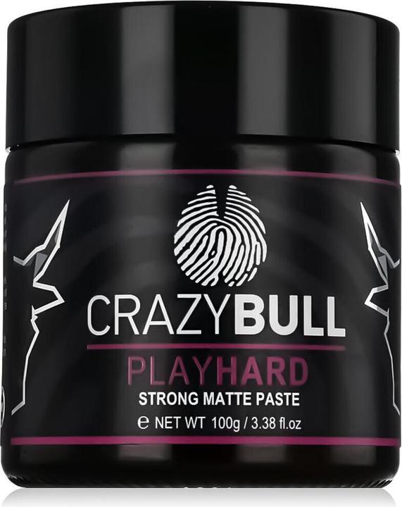 Produktbild Crazy Bull Play Hard Strong Matte Paste (Haarpaste, 100 g)