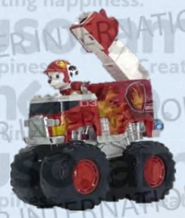 Actual product image Paw Patrol PAW VHC LrgThmdVhclRscWheelsMarshall GML