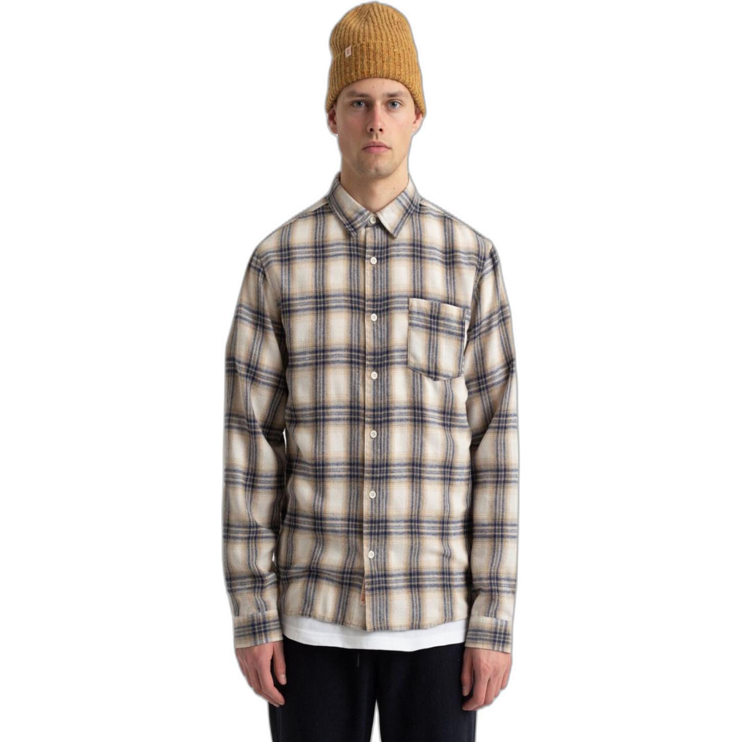 Revolution, Herren, Hemd, hemd regular, Weiss, (XL)
