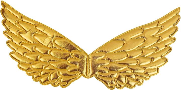 Immagine prodotto Widmann Ali d'angelo in plastica dorata per bambini 43x22cm