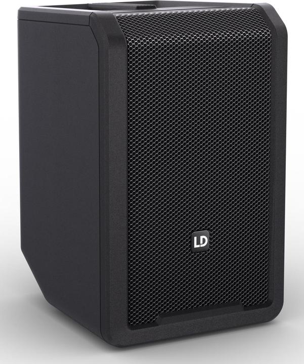 Image du produit LD Systems ANNY® 8 - Enceinte portable Bluetooth® PA avec batterie et table de mixage, Stage Black (Actif, 1x 80 W)