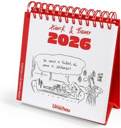 Produktbild Hauck & Bauer Postkartenkalender 2026 (Deutsch)