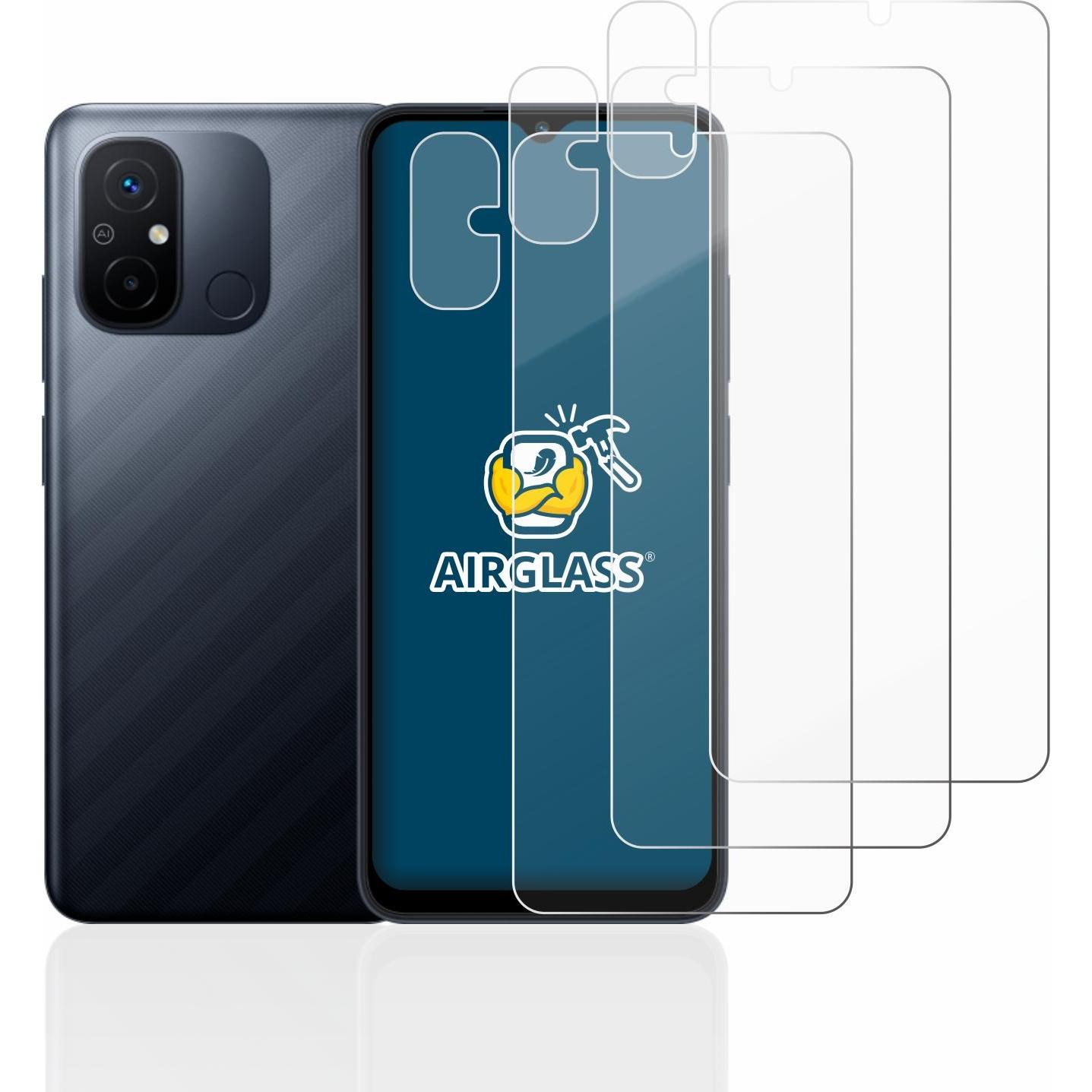 Thumbnail - BROTECT AirGlass Panzerglasfolie (3 Stück, Xiaomi Redmi 12C), Smartphone Schutzfolie, Transparent
