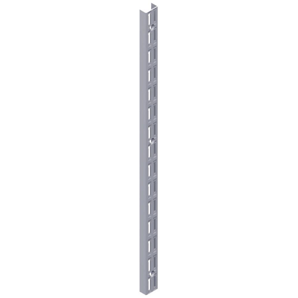 Element-System, Regalträger, Wandschiene weiss 2290mm EL32 2 rhg.