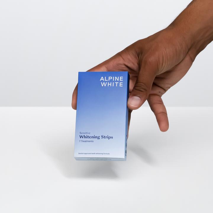 Actual product image Alpine White Whitening Sensitive (14 ml, Bleaching Strips)